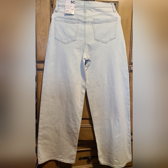 NWT! SO Super High Rise Wide Leg Jean's Sz 7/28W - Picture 2 of 4